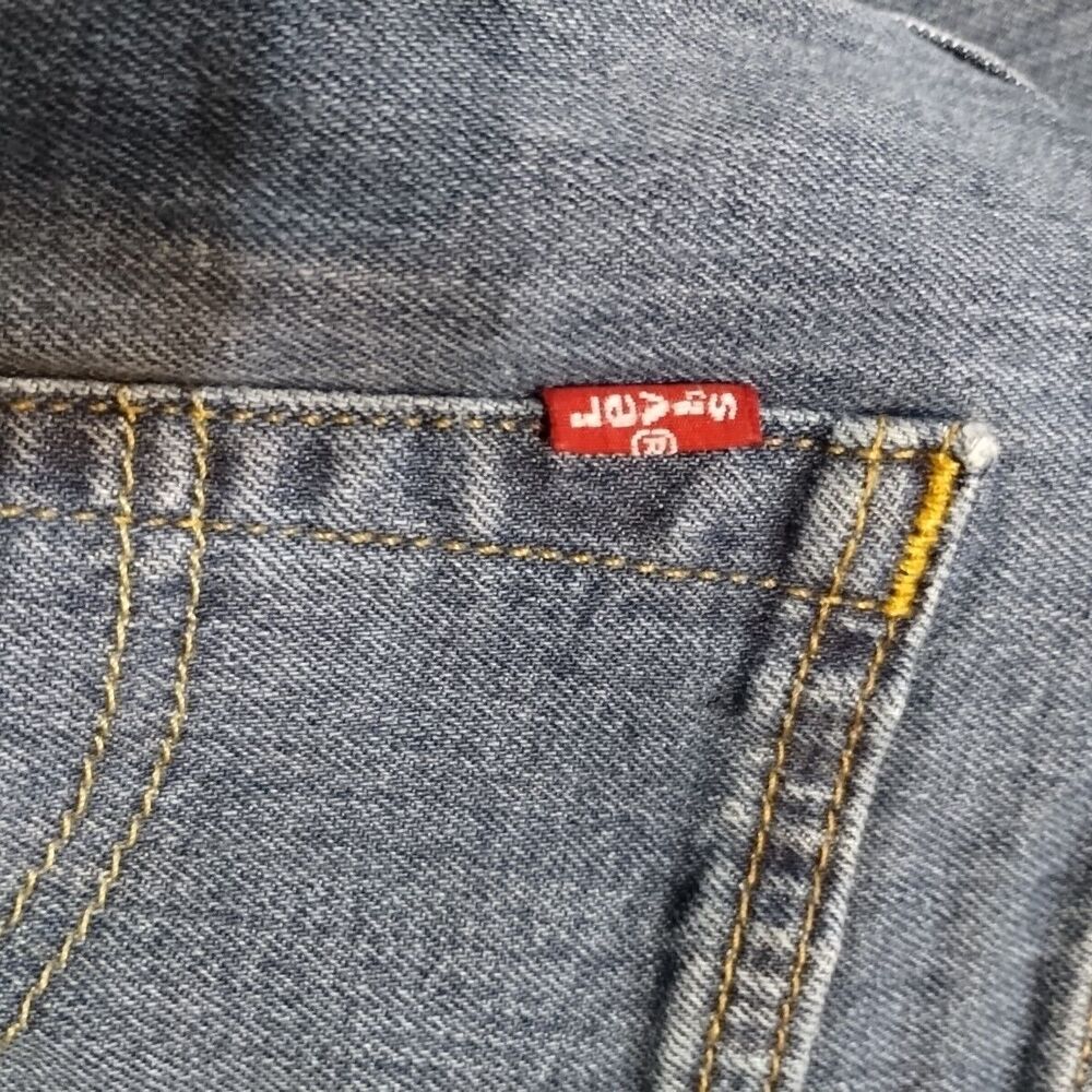 Levi 511 Mens Jeans Size 38 X 30 Blue Denim - Picture 3 of 10